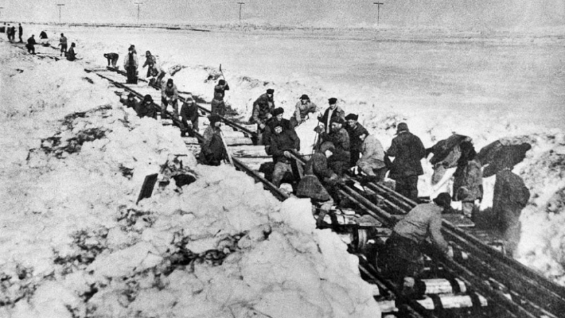 The trailer will not move, there are no platforms left: Stalin's road of death in the Arctic