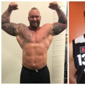 The Transformation of Mount Bjornsson: From skinny basketball player to the World's Strongest Man