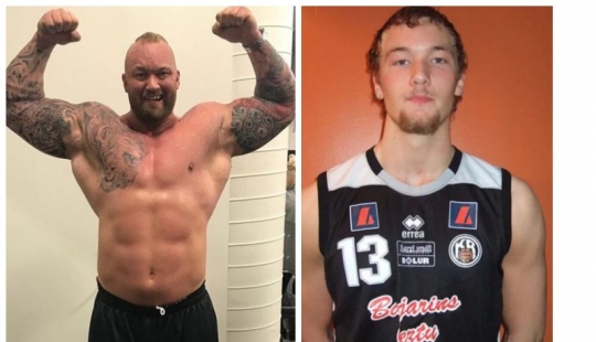 The Transformation of Mount Bjornsson: From skinny basketball player to the World's Strongest Man