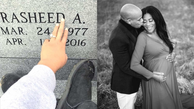 The widow gave birth to her deceased husband five years after his death, and her current husband was not against it