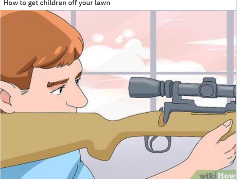 The wikiHow site has become a source of immoral memes for cynics from Reddit