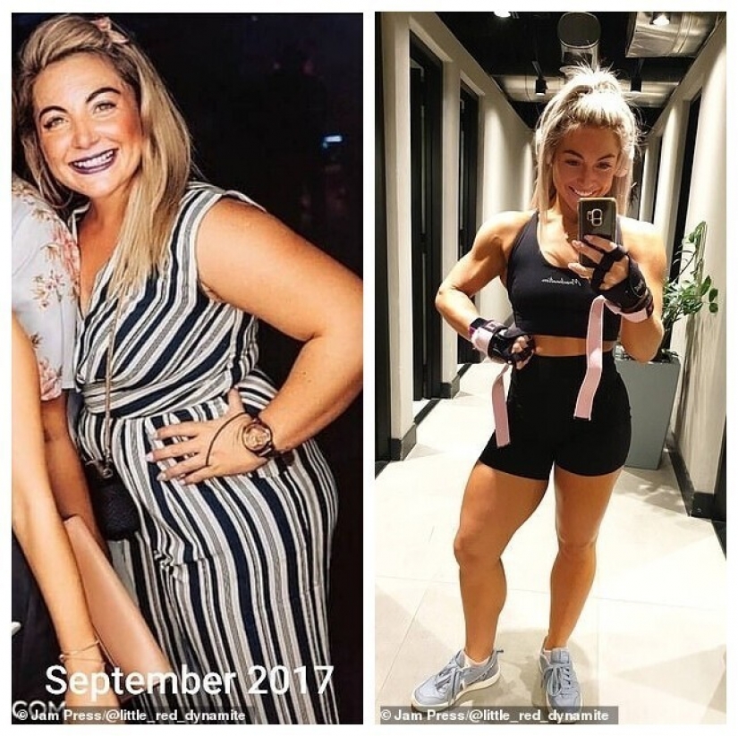 The woman was engaged in Thai Boxing to lose weight, and became a professional athlete The woman was engaged in Thai Boxing to lose weight, and became a professional athlete