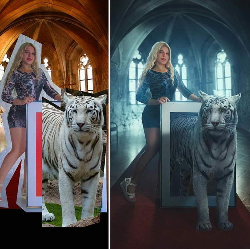 The works of the harsh Russian photoshop master will definitely amaze your imagination