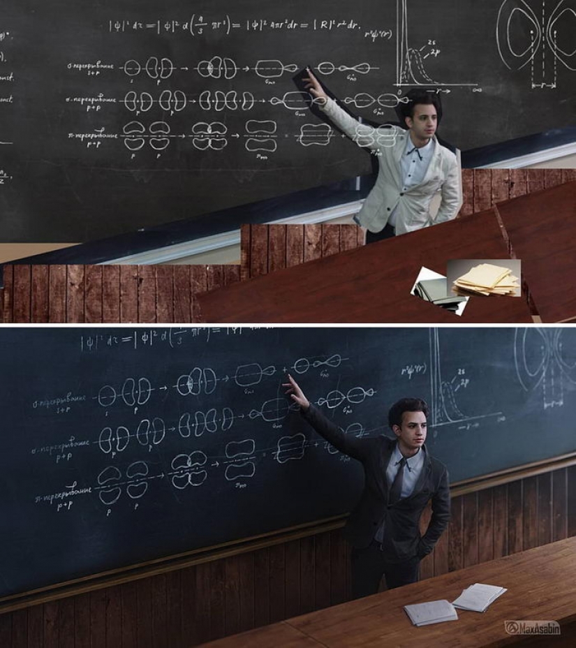 The works of the harsh Russian photoshop master will definitely amaze your imagination