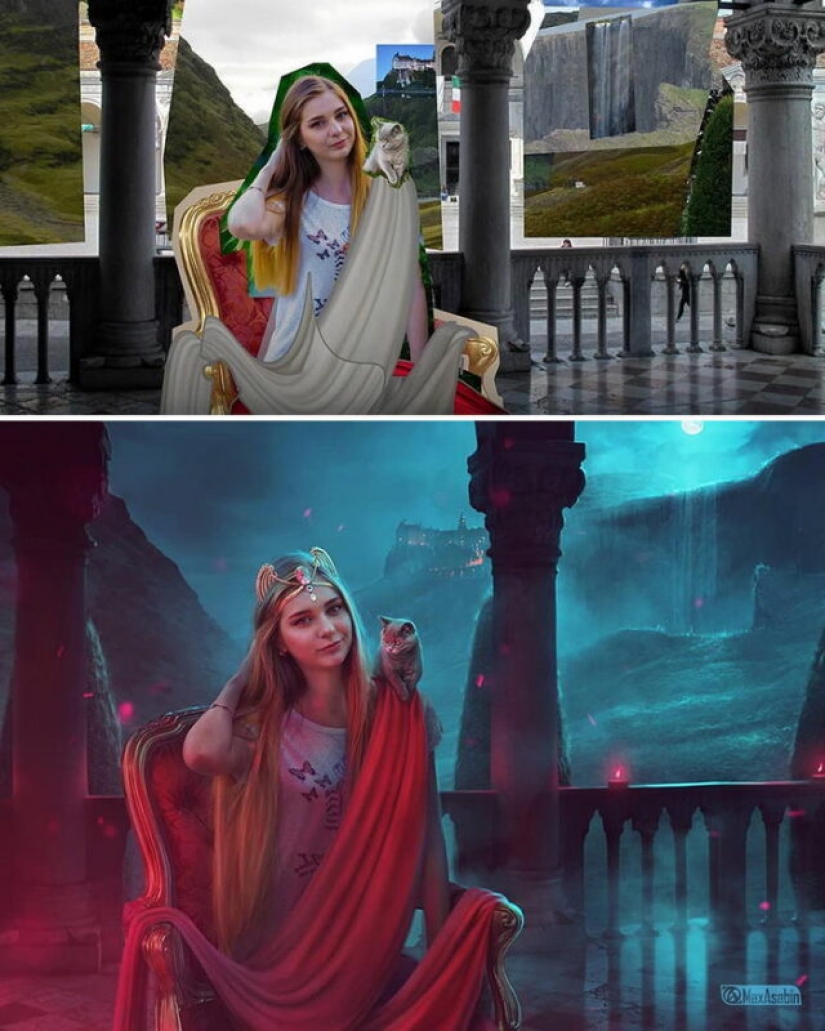 The works of the harsh Russian photoshop master will definitely amaze your imagination