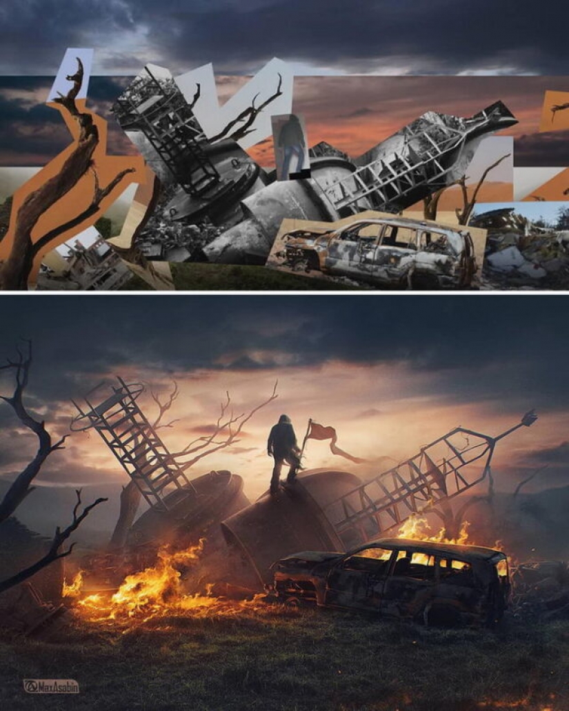 The works of the harsh Russian photoshop master will definitely amaze your imagination