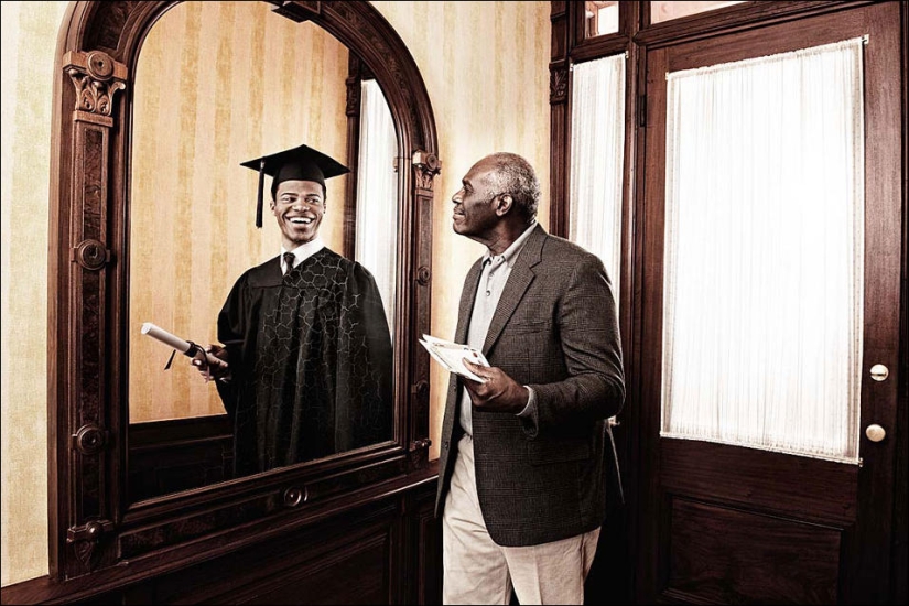 The World of Memories in Tom Hussey's "Reflections" photo project