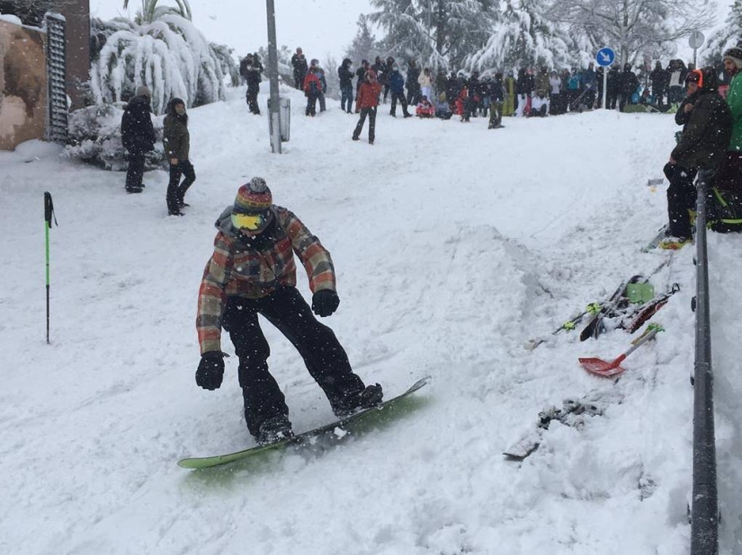 The worst blizzard in decades hit Spain
