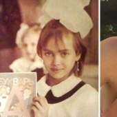 Then and now: 12 famous fashion models in childhood