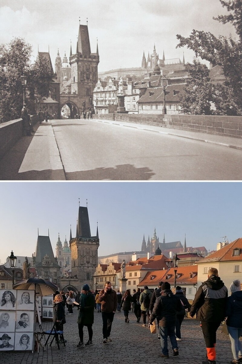 Then and now: have the cities of Europe changed much in a hundred years? Then and now: have the cities of Europe changed much in a hundred years?