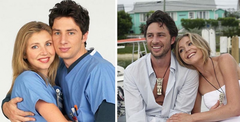 Then and now: how did the actors who played famous couples on TV