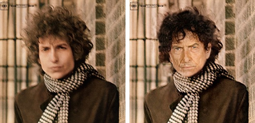Then and now: what would world-famous musicians look like on the covers of old albums Then and now: what would world-famous musicians look like on the covers of old albums