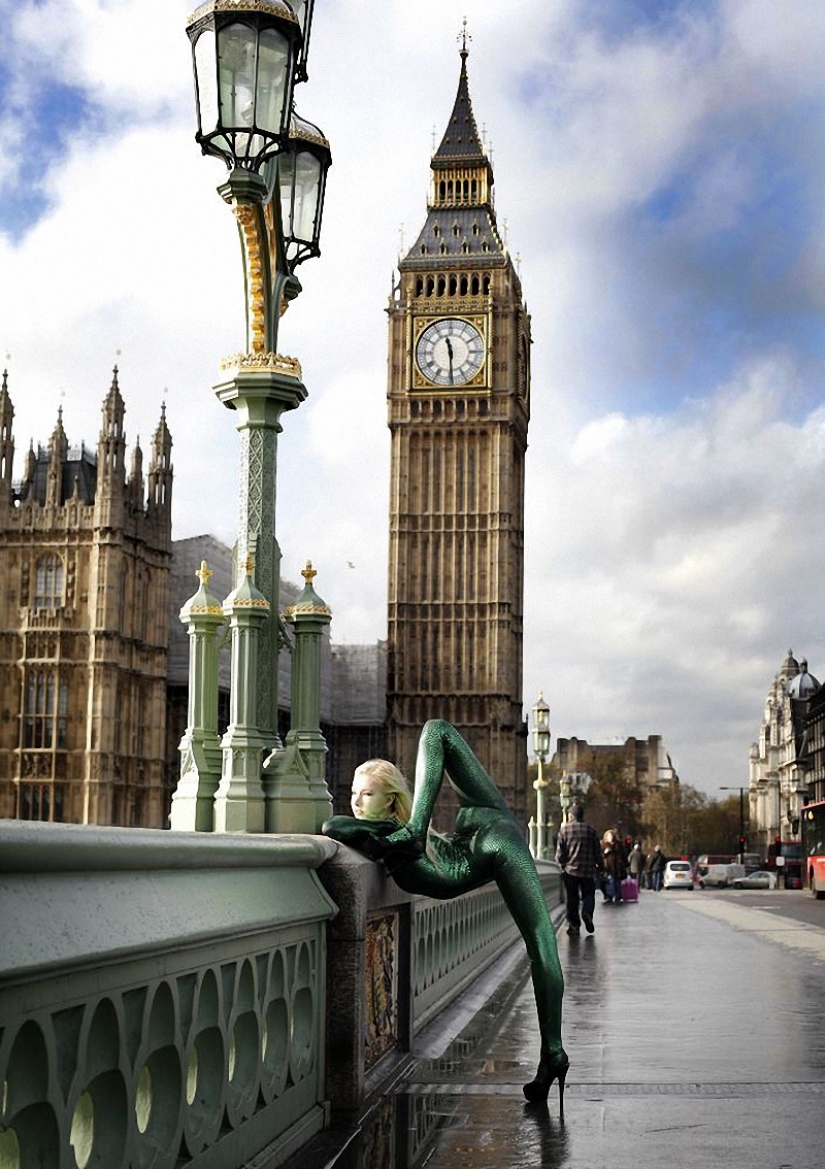 This beauty can do this with her body ...