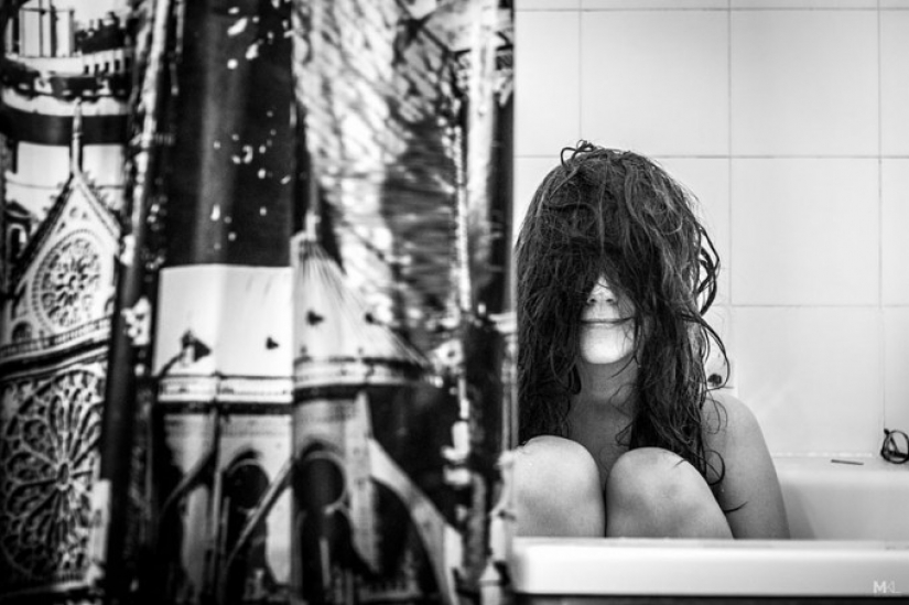 This girl does not like to be photographed. Here's what came of it