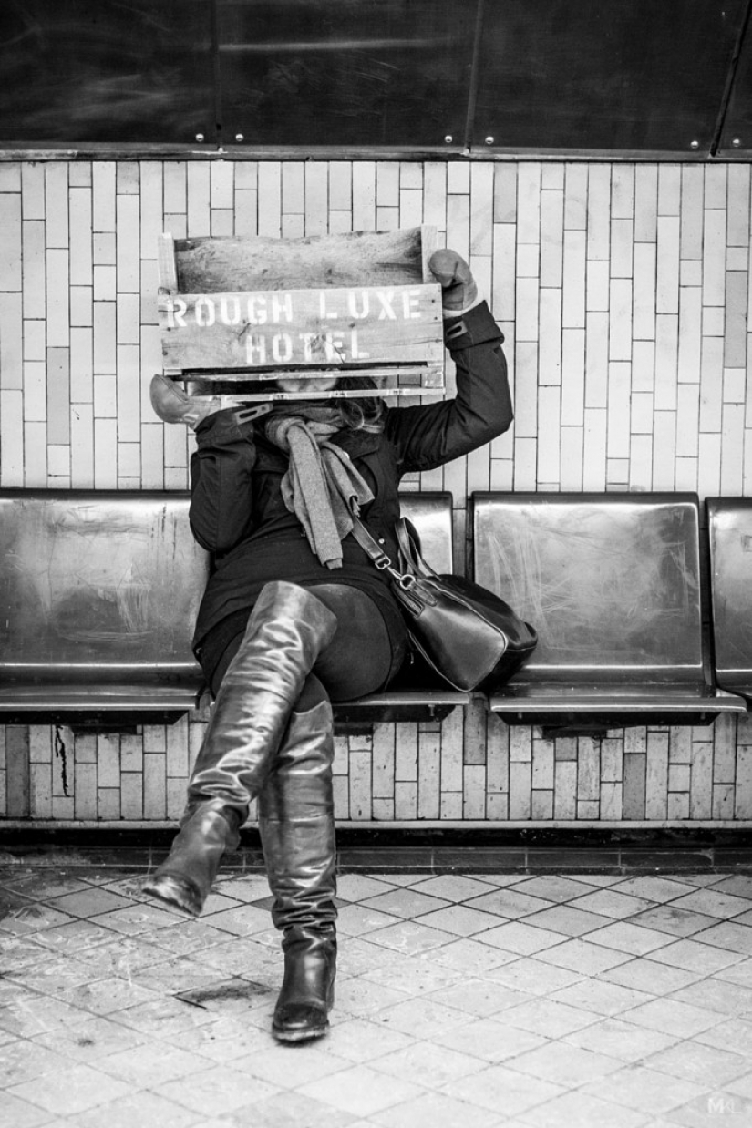 This girl does not like to be photographed. Here's what came of it