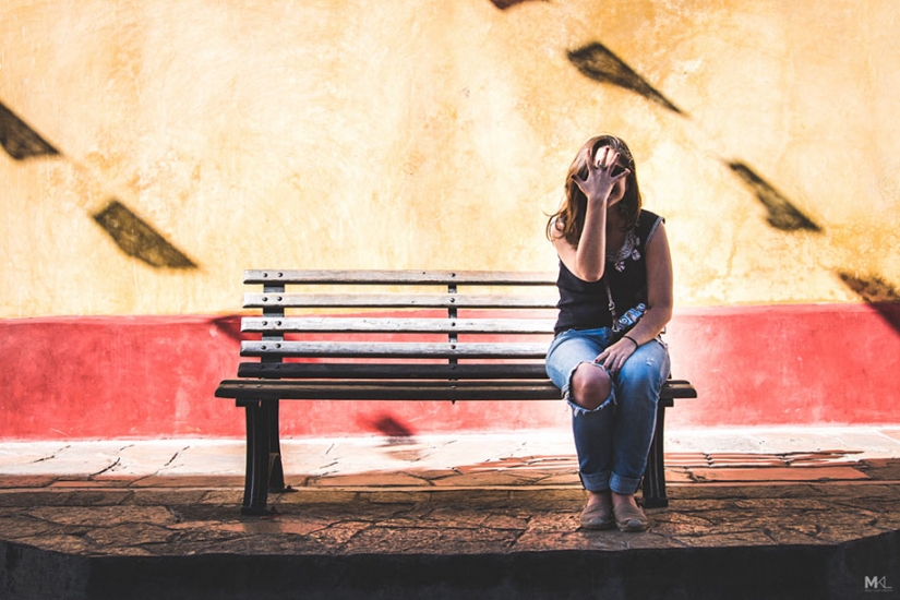 This girl does not like to be photographed. Here's what came of it