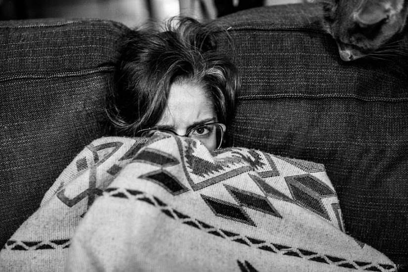 This girl does not like to be photographed. Here's what came of it