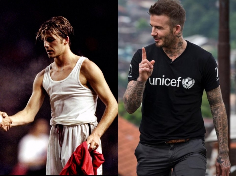 This is what 9 celebrities looked like before they were covered in tattoos