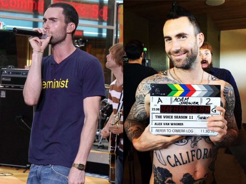 This is what 9 celebrities looked like before they were covered in tattoos