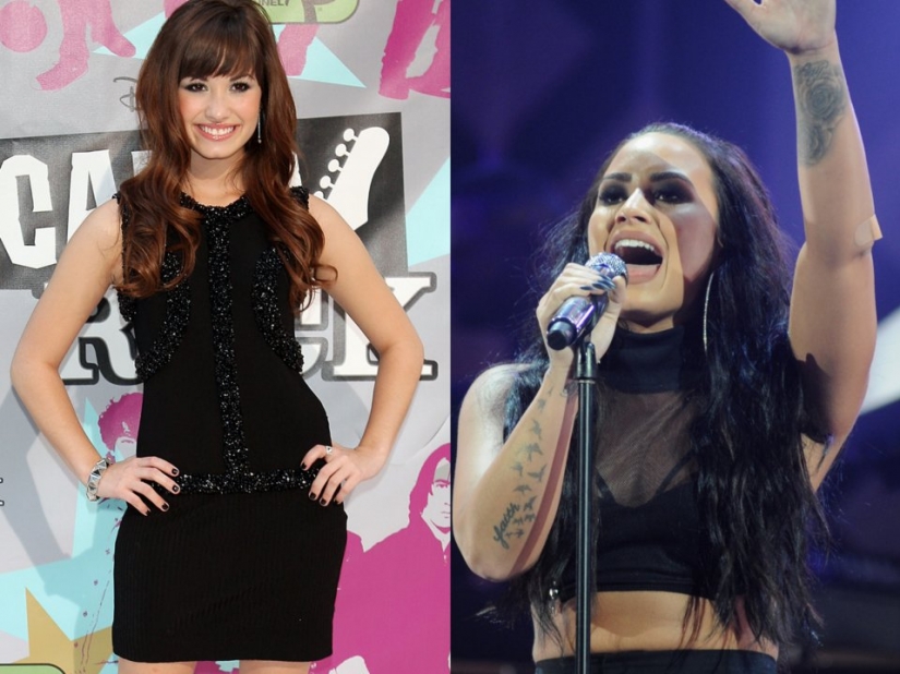 This is what 9 celebrities looked like before they were covered in tattoos