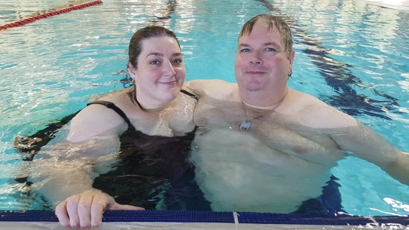 Three fat: the fat, the British changed their lives, losing weight on a TV show Three fat: the fat, the British changed their lives, losing weight on a TV show