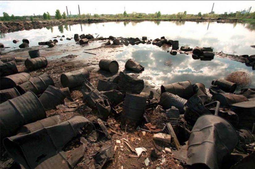 Top 10 most environmentally dirty places on the planet