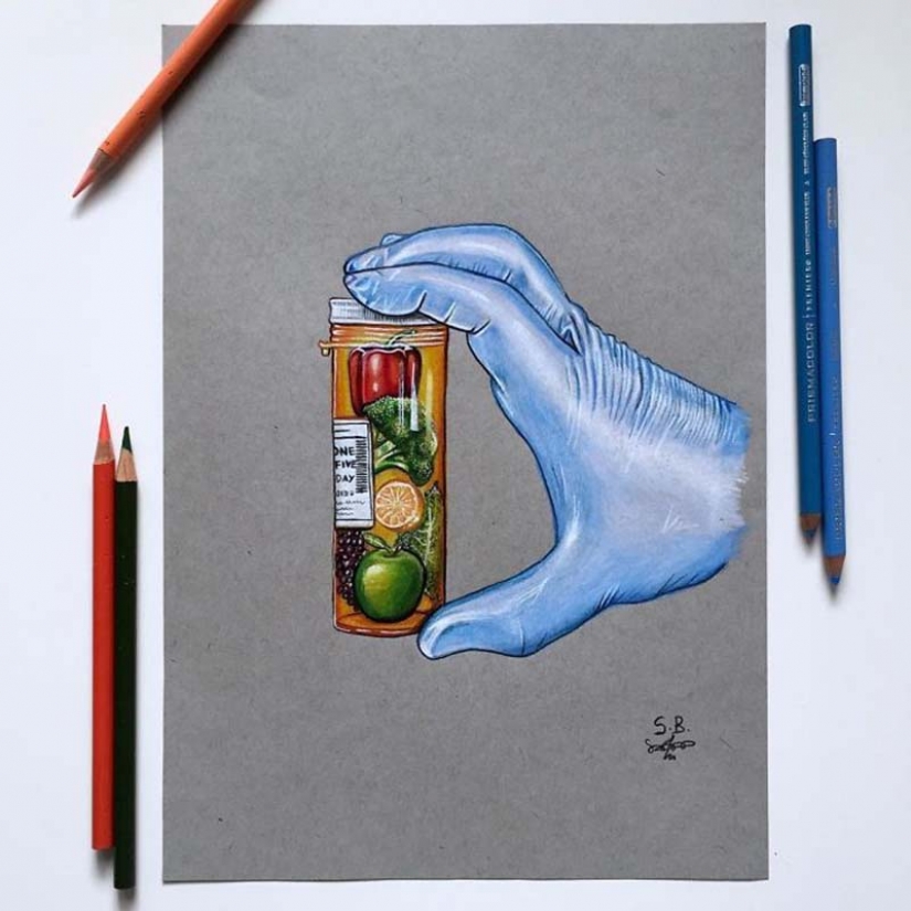 Tough but honest illustrations about how we are affected by social media Tough but honest illustrations about how we are affected by social media