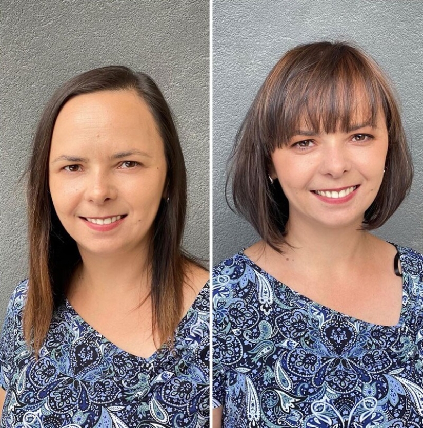 Transformations from a stylist from Lithuania: 30 examples of how a hairstyle changes everything