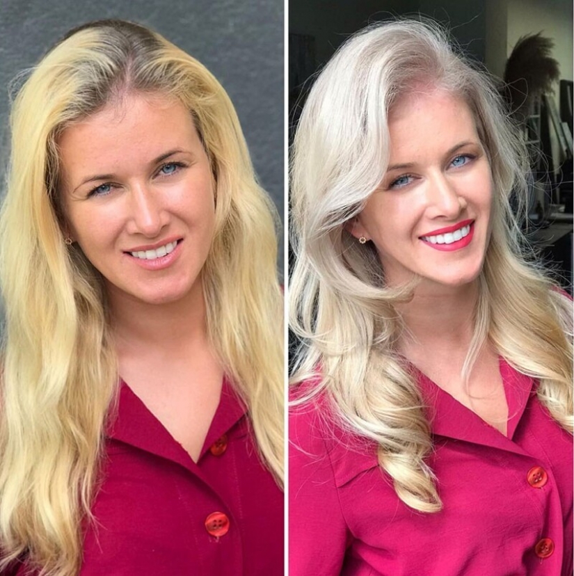 Transformations from a stylist from Lithuania: 30 examples of how a hairstyle changes everything