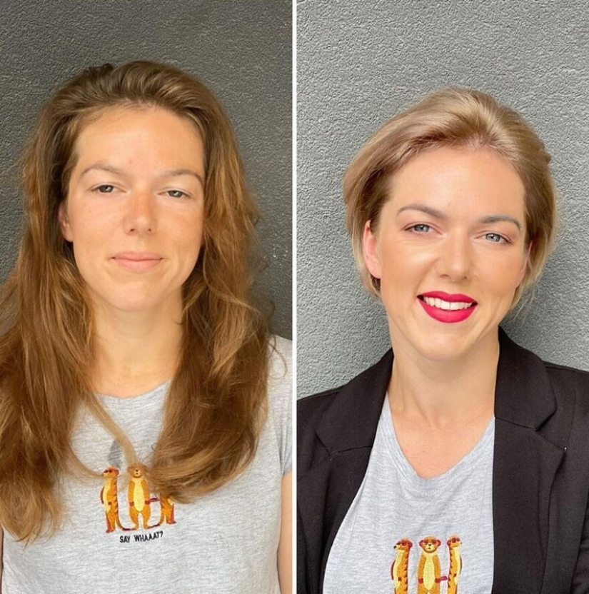Transformations from a stylist from Lithuania: 30 examples of how a hairstyle changes everything