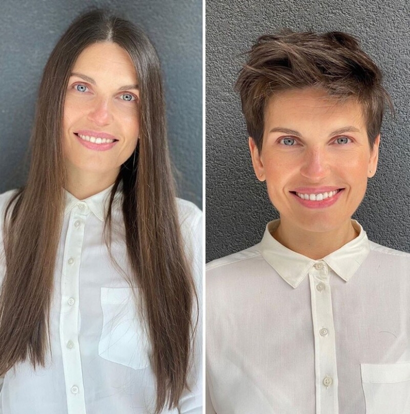 Transformations from a stylist from Lithuania: 30 examples of how a hairstyle changes everything
