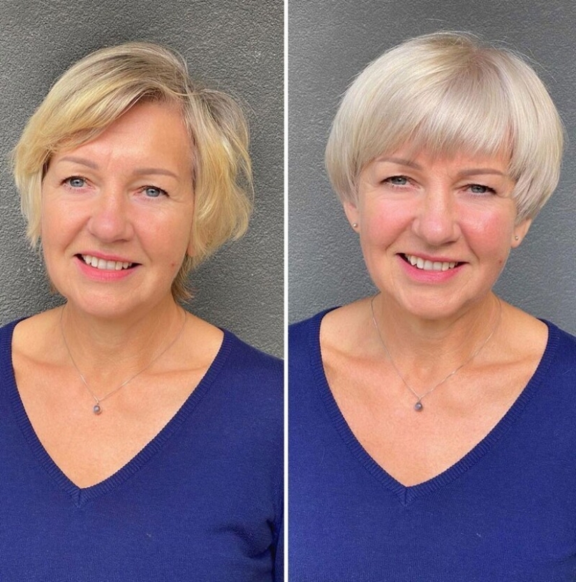 Transformations from a stylist from Lithuania: 30 examples of how a hairstyle changes everything