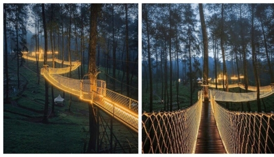 Traveling online: the most magical bridge in Indonesia Traveling online: the most magical bridge in Indonesia