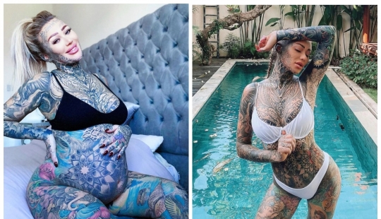 Trolls branded the British because of the tattoos and I doubt that it can be a good mother