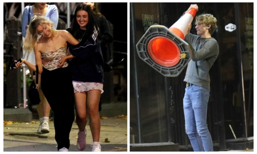 Tuvo un buen paseo: cómo los estudiantes británicos de primer año celebran el inicio de sus estudios