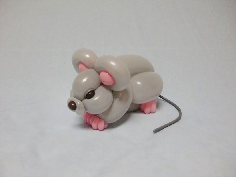 Twist, twirl, I want to cheat: Japanese creates realistic animal figures from balloons Twist, twirl, I want to cheat: Japanese creates realistic animal figures from balloons