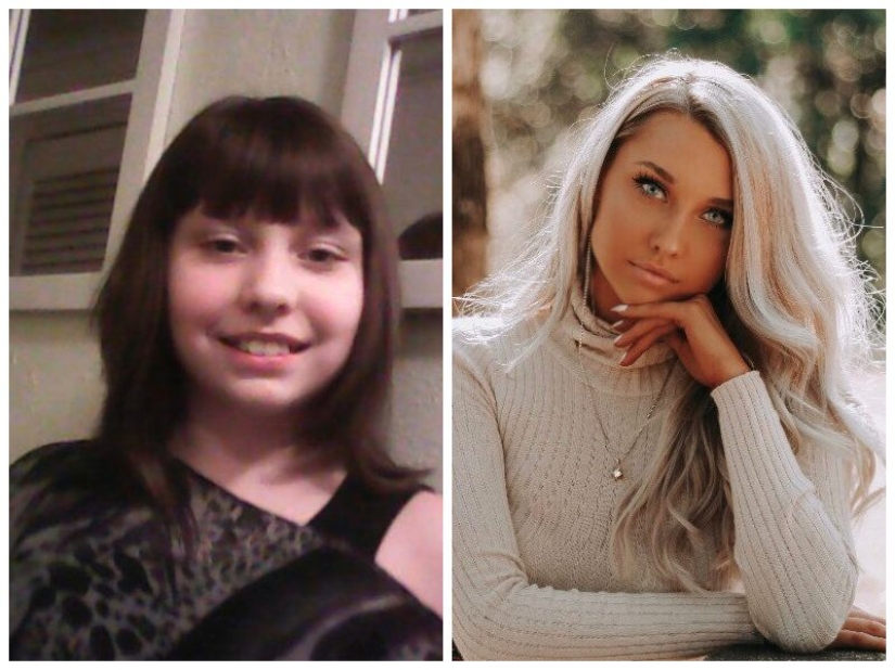 Twitter users showed their first selfie and proved that time can transform