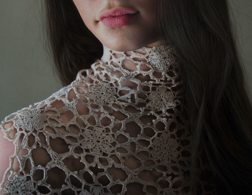 Ultra-realistic portraits with a pinch of the otherworldly by the artist Marco Grassi