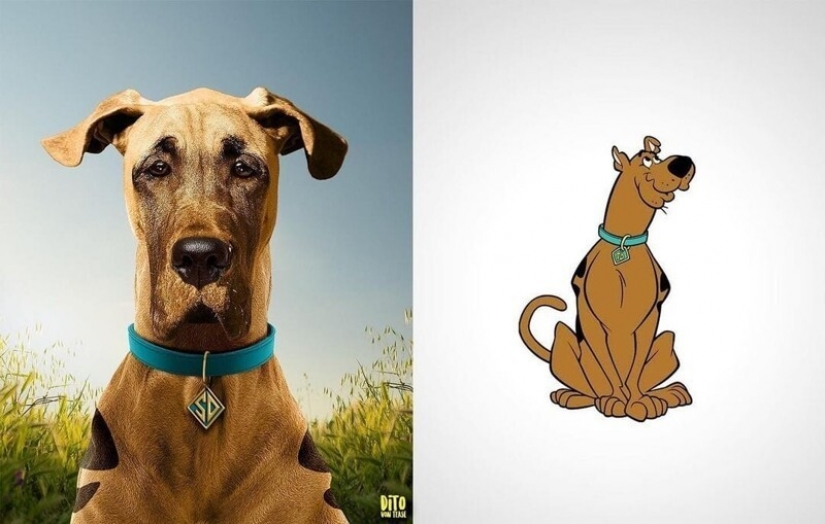 Un artista digital de Italia mostró cómo se verían los animales de dibujos animados en la realidad