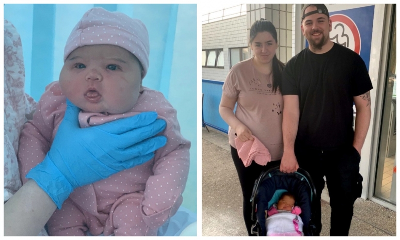 Un gran milagro: en el Reino Unido, nació un bebé héroe que pesaba 6 kg