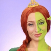 Un maestro del disfraz, cosplayers Annie Thomas