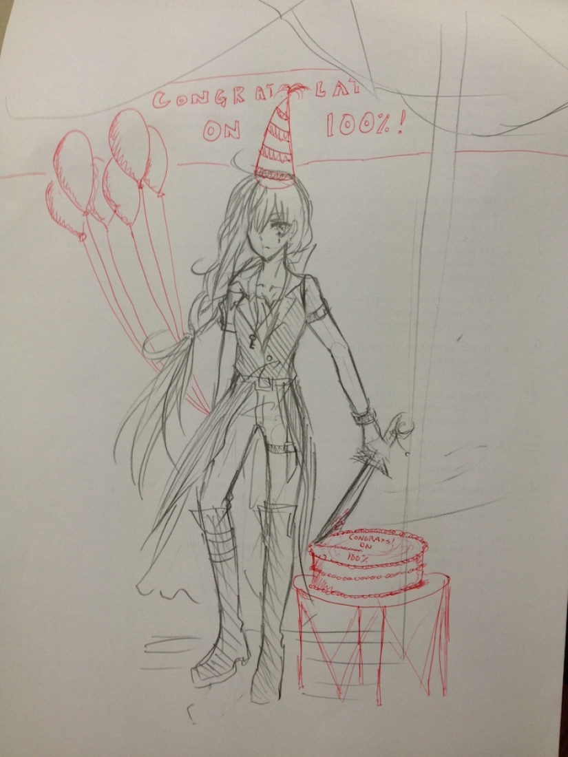 Un profesor tailandés mejora los dibujos de los estudiantes. Resulta genial!