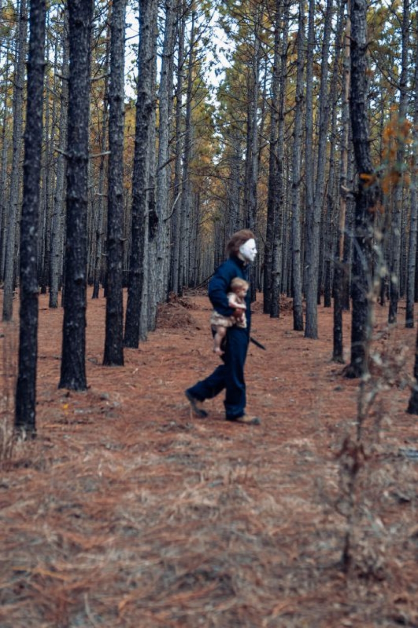 Una mujer "zombificó" a su hija por el bien de una sesión de fotos, y lo que sucedió al final es horripilante