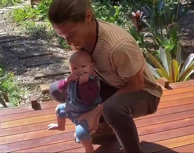 Una señal a la acción: cómo los padres enseñaron a su hija a la marihuana desde la edad de 2 semanas