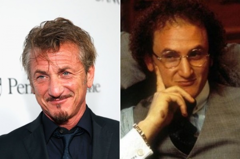 Unrecognizable actors in makeup