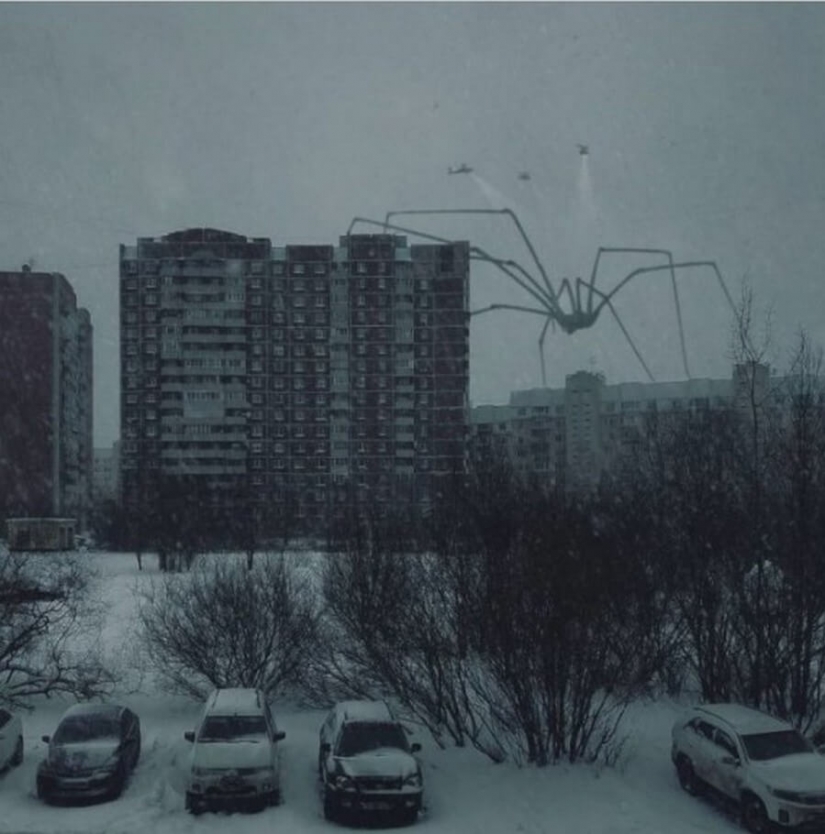 Vadim Solovyov and his monsters in St. Petersburg