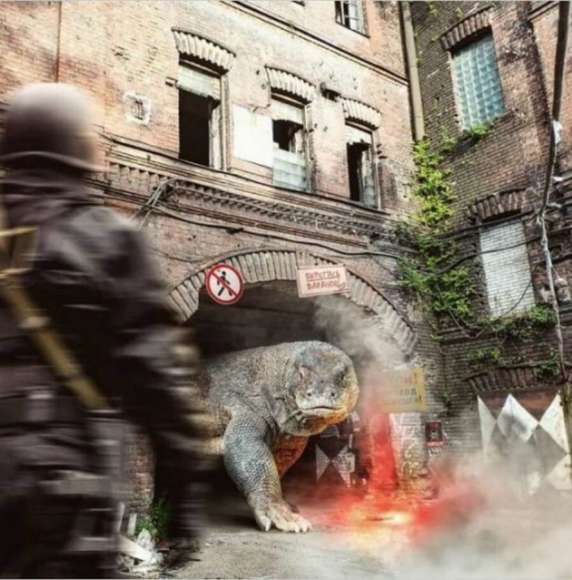 Vadim Solovyov and his monsters in St. Petersburg