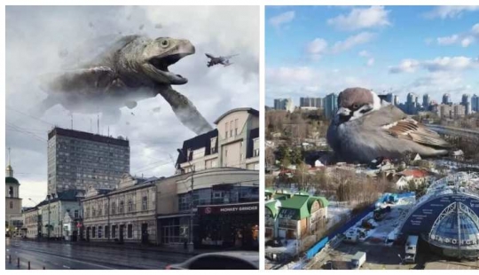 Vadim Solovyov and his monsters in St. Petersburg