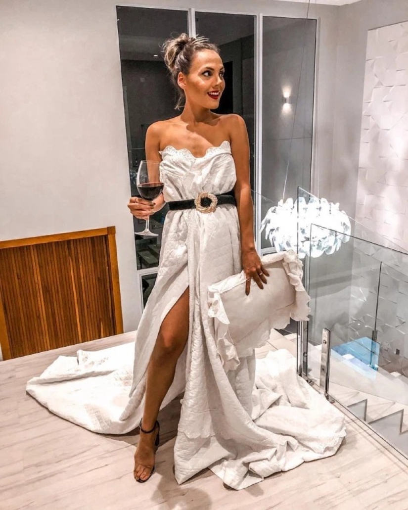 Vestido de manta: una nueva tendencia está conquistando Instagram