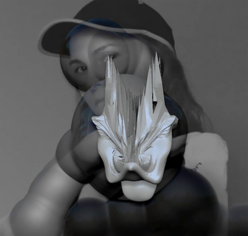 Virtual unreality in Olga Fedorova's shocking 3D paintings Virtual unreality in Olga Fedorova's shocking 3D paintings